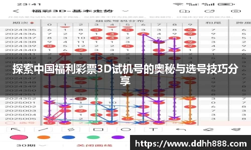 探索中国福利彩票3D试机号的奥秘与选号技巧分享